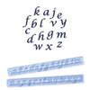 CK Products FMM Lower Case Script Alphabet Tappit Cutter Set - 1/2" view 1