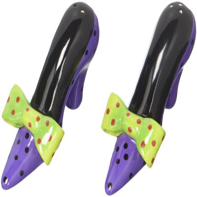 Appletree Design Dress Shoes Salt and Pepper Set, 2-1/4-Inch