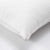 Luxurious Two (2) Goose Down Pillow - 500 Thread Count 100% Egyptian Cotton Cover, Medium Firm, Standard/Queen Size, Set of 2 view 3