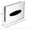 Moen RR5520SS Commercial Tissue Box, Stainless view 4
