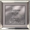 Lawrence Frames 11655 Polished Silver Plate 5x5 Picture Frame - Bead Border Design view 1