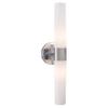 GEORGE KOVACS P5042-077 Saber Vanity Bath Light, 2-Light, 120 Total Watts, 4.75-in H x 20-in W, Chrome view 2