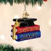 Old World Christmas Ornaments: Congrats Graduate Glass Blown Ornaments for Christmas Tree (36091) view 2