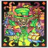 UltraViolet Distributing 1 X Alice in Wonderland Mad Hatter Collage Flocked Blacklight Poster Art Print view 1