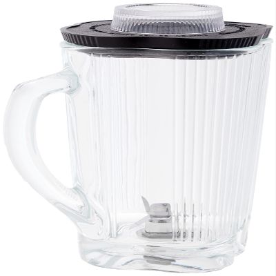 Waring Commercial CAC32 Glass Container with Blade Assembly and Lid, 40-Ounce