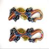 OMA Gecko Lizard Wooden Tropical Island Wall Art Hanging Aboriginal Dot Hanging Home Decor view 2
