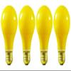 KOR (Pack of 4) A19 Yellow Bug Light Incandescent 130V E26 Base-A/YB - A19/Y (60) view 1
