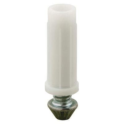 Slide-Co 161934 7/16 In. Bi-Fold Door Bottom Pivot with Adjustable Grooved Steel Tip (2 Pack)
