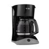 Mr. Coffee Black Coffee Maker, 12 Cups, with Auto Pause and Glass Carafe, Perfect for Home and Office Use view 1
