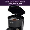 Mr. Coffee Black Coffee Maker, 12 Cups, with Auto Pause and Glass Carafe, Perfect for Home and Office Use view 4