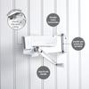 Swing-A-Way White Steel Manual Can Opener view 4