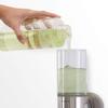 simplehuman Wall Mount Pumps, Twin 15 fl. oz. Shampoo & Soap Dispenser, Stainless Steel view 3