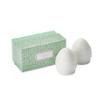 Portmeirion Sophie Conran Salt & Pepper Set - 2.5 Inch Fine Porcelain Tabletop Accessories, White Serveware for Dining, Entertaining & Housewarming Gifts, Dishwasher Safe view 3