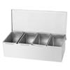 Thunder Group SSCD004 Bar Condiment Dispenser Countertop Design 4-compartment view 1