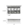 Thunder Group SSCD004 Bar Condiment Dispenser Countertop Design 4-compartment view 2