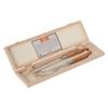 Jean Dubost Laguiole 2-Piece Carving Set, Olive Wood Handles - Rust-Resistant Stainless Steel - Includes Clasp Box - Made in France view 1
