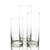 Eastland Glass Cylinder Vases 3 Pack. 7.5" | 9" | 10.5" Heights. Perfect Wedding, Event, Home Decor view 1