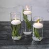Eastland Glass Cylinder Vases 3 Pack. 7.5" | 9" | 10.5" Heights. Perfect Wedding, Event, Home Decor view 2