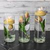 Eastland Glass Cylinder Vases 3 Pack. 7.5" | 9" | 10.5" Heights. Perfect Wedding, Event, Home Decor view 3