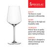 Spiegelau Style Crystal White Wine Glasses Gift Set, Elegant Stemmed Wine Glasses, Stylish Glassware for Dinner Party, Home Bar, Wedding Gifts, Birthday Gifts, Hosting Essentials, 15.5 oz, Set of 4 view 2
