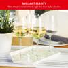 Spiegelau Style Crystal White Wine Glasses Gift Set, Elegant Stemmed Wine Glasses, Stylish Glassware for Dinner Party, Home Bar, Wedding Gifts, Birthday Gifts, Hosting Essentials, 15.5 oz, Set of 4 view 3