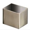 American Metalcraft SSPH4 Stainless Steel Rectangular Sugar Packet Holder, 2.75" L x 3.25" W, Satin Finish , Silver view 2