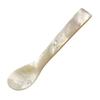 1 X Mother of Pearl Sea Shell Caviar and Salt Spoon - 2.5 Inch view 1