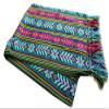 Del Mex Mexican Rebozo Blanket, Shawl, and Doula (X-large (9 ft x 5 ft), Black) view 1
