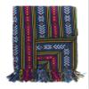 Del Mex Mexican Rebozo Blanket, Shawl, and Doula (X-large (9 ft x 5 ft), Black) view 4