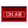 140017 On Air Recording Studio Music Media Room Display Decor LED Light Neon Sign (12" X 8", Red) view 1