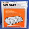 U-Haul Moving & Storage Sofa Cover (Fits Sofas up to 8' Long) - Water Resistant Plastic Sheet Couch Protection - 42" x 134" view 1