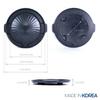 COOKKING - Master Grill Pan, Korean Traditional BBQ Grill Pan - Stovetop Nonstick Indoor/Outdoor Smokeless BBQ Cast Aluminum Grill Pan, Made in Korea view 4
