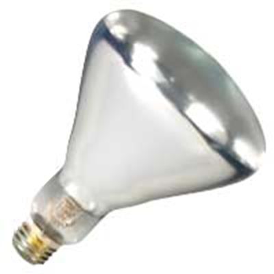 6 Qty. Halco 250W BR40 CL 120V CoverShield BR40CL250/1/CSTF 250w 120v Incandescent Clear Heat CoverShield Teflon Prism Lamp Bulb