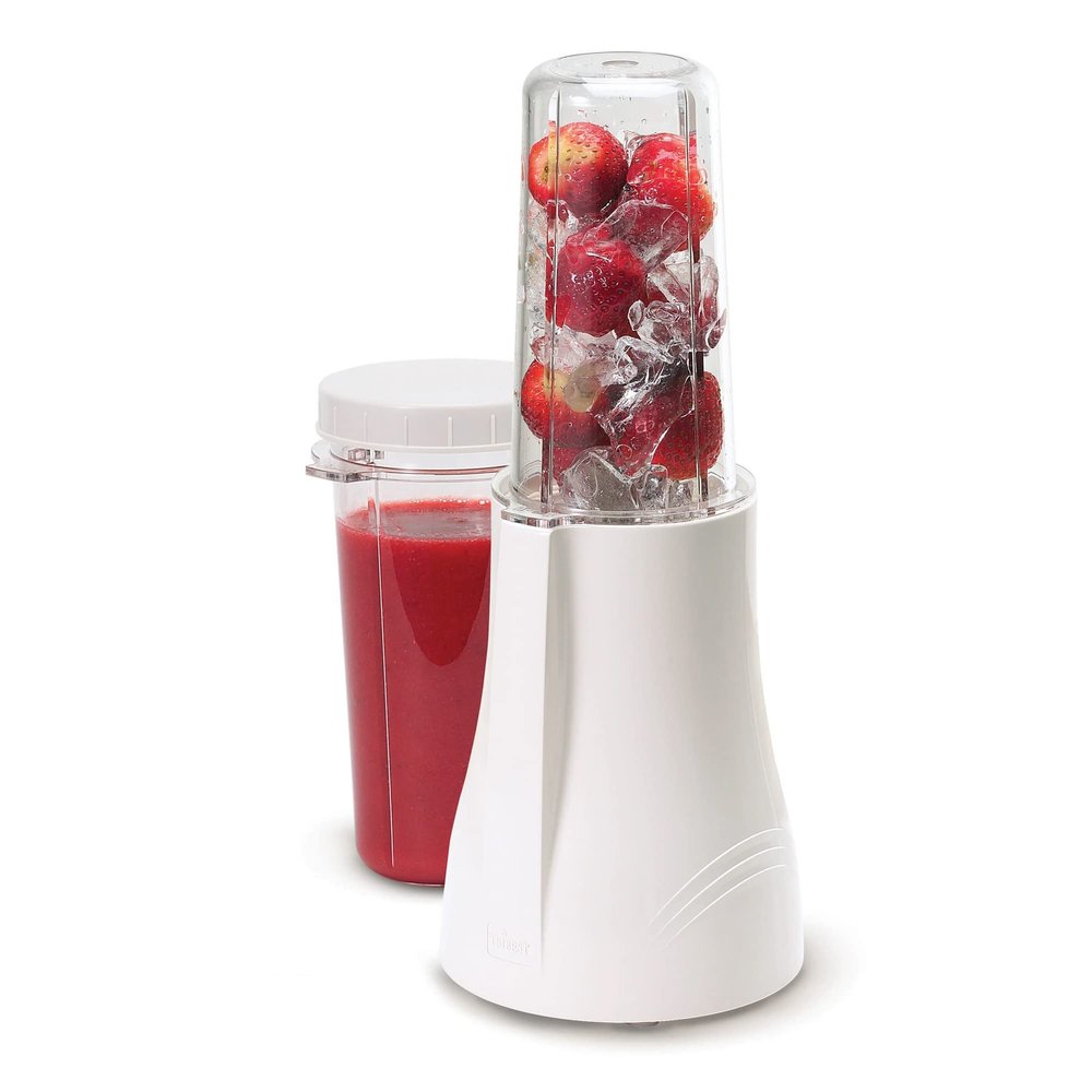 Tribest PB-150 Personal Blender for Shakes and Smoothies with Portable Blender Cups, White Large
