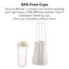 Tribest PB-150 Personal Blender for Shakes and Smoothies with Portable Blender Cups, White Large view 4