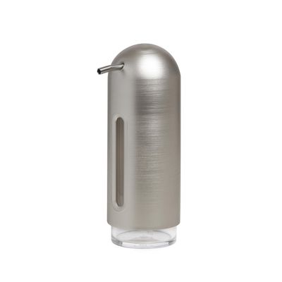 Umbra Penguin Soap Pump, Kitchen Soap Dispenser, Nickel,12 oz (355 ml)