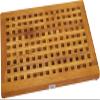 The Original Luxury Yacht Deck Inspired Teak Bath and Shower Mat view 1