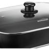 Brentwood SK-75 16-Inch Non-Stick Electric Skillet with Glass Lid, Black view 4