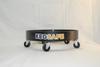 Beer Keg Dolly - Full Size Keg with Stay in Place Wheels - Extra Strong with high Side Rail for Added Safety! view 1