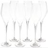 Schott Zwiesel Tritan Crystal Glass Finesse Stemware Collection Champagne Flute with Effervescence Points (Set of 6), 10.0 oz, Clear view 2