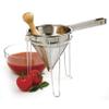 Norpro 642 Stainless Steel Chinois with Stand and Pestle Set, Bouillon Strainer, Jelly Strainer, China Cap view 3