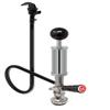 Kegco KC KTP-4D1 Keg Beer Pump D System, 4", Chrome view 1