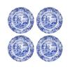 Spode Blue Italian Dinner Plate Set of 4 | Dinner, Salad, Pasta and Appetizer Plate | 10.5 Inch | Fine Earthenware | Dishwasher Safe | Made in England view 1