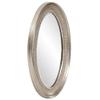 Howard Elliott Ethan Brushed Nickel Oval Decorative Wall Hanging Mirror, Vintage Oval Mirror for Wall Decor Resin Frame Vanity Mirror Perfect for Living Room, Bedroom & Home Decor, 21 x 31 Inch view 3