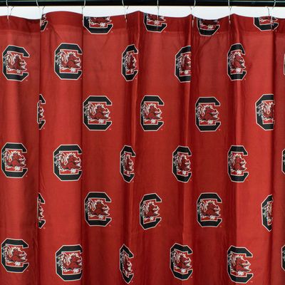 College Covers Everything Comfy South Carolina Gamecocks Bright and Colorful Shower Curtain Cover 70" x 72"