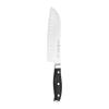 Henckels Forged Premio Hollow Edge Santoku Knife, 5 inch, Black/Stainless Steel view 1