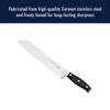 HENCKELS Forged Premio 8-inch Bread Knife, Black/Stainless Steel view 4