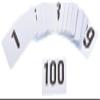 Update International Plastic Table Numbers, 1-100 view 2