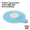 OXO Tot Tub Stopper Aqua view 2