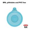 OXO Tot Tub Stopper Aqua view 4